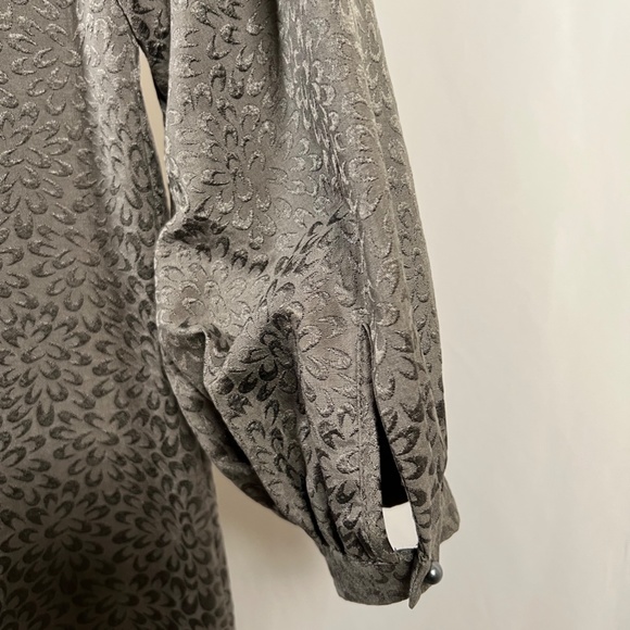 Juicy Couture Gray Patterned A-Line Dress (M) - Picture 9 of 12